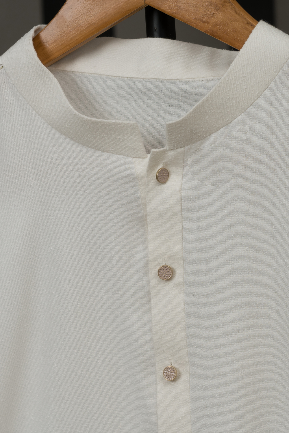Off White Ayudia Blended Qameez Shalwar Fabric